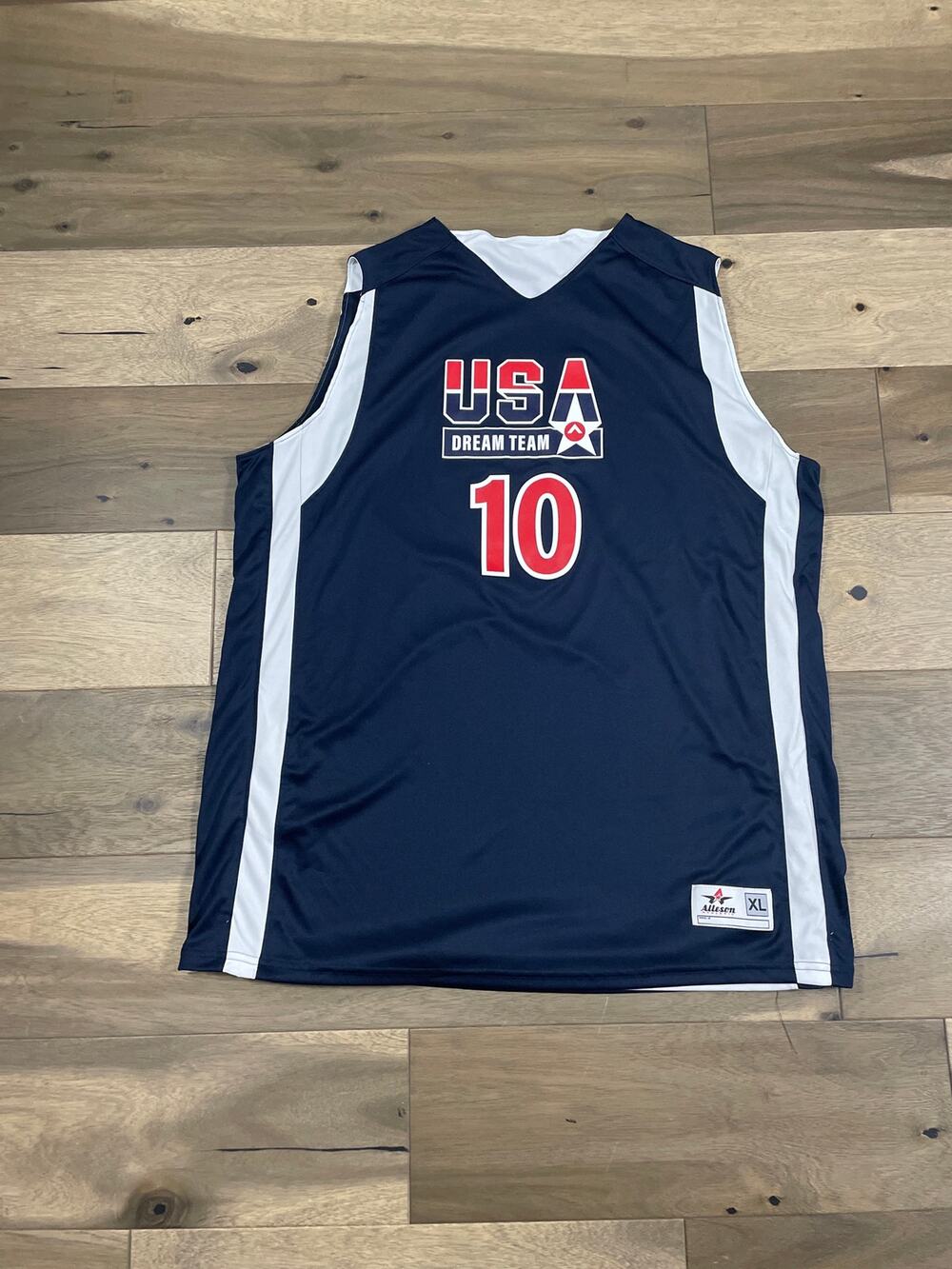 Alleson Athletic USA Dream Team Hudson 10 Basketball Jersey Men’s XL